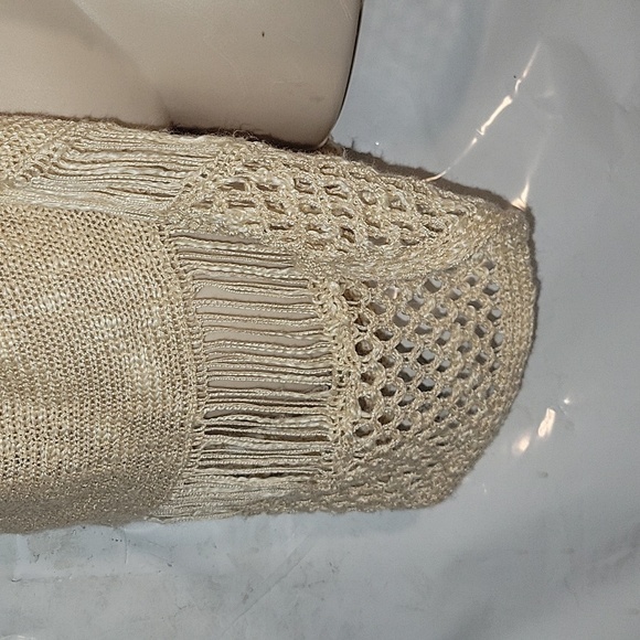 CHARMING CHARLIE Open Front Cardigan Sweater Bohemian Chic Casual Lightweight L - Picture 2 of 6